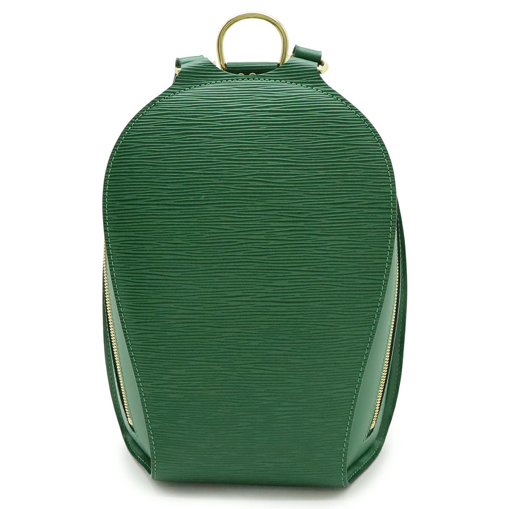 LOUIS VUITTON Epi Mabillon Backpack Shoulder Bag Leather Borneo Green